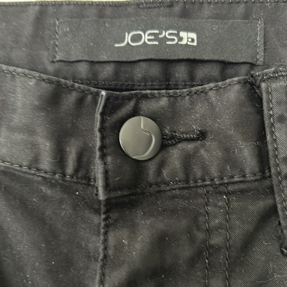 Joe's Jeans Size 31 Black Coated Straight Leg Zip Fly Style AWT4508225 - Picture 4 of 9